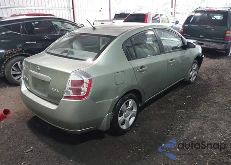 2007 Nissan Sentra 2.0S z USA, uszkodzony, nr VIN 3N1AB61E57L606907